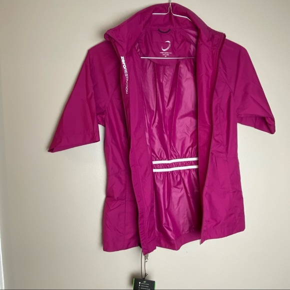 ZeroRestriction Zip Up Windbreaker Size XS - Picture 4 of 6